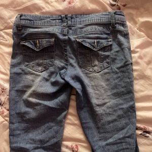 So branded low rise jeans. Size 7. Great fit
